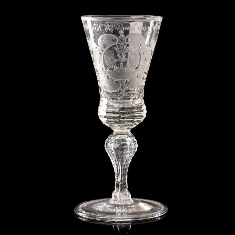 Barockglas Pokal Bukowskis