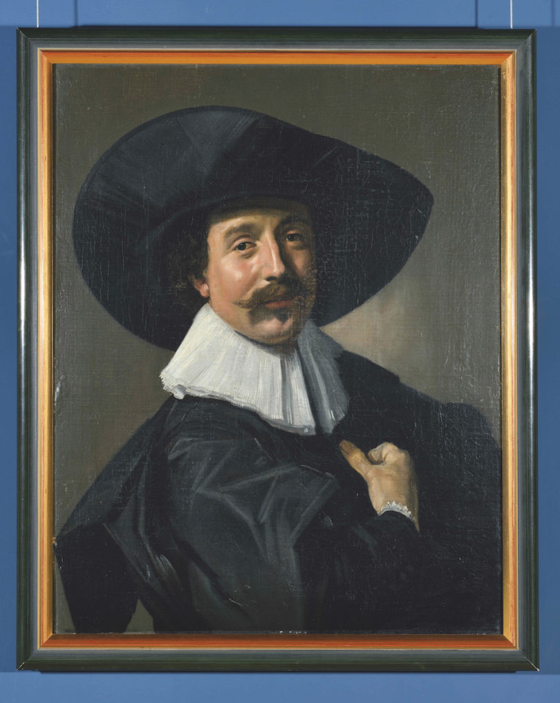 Frans Hals Brustbild eines jungen Mannes Kunstraub Gotha