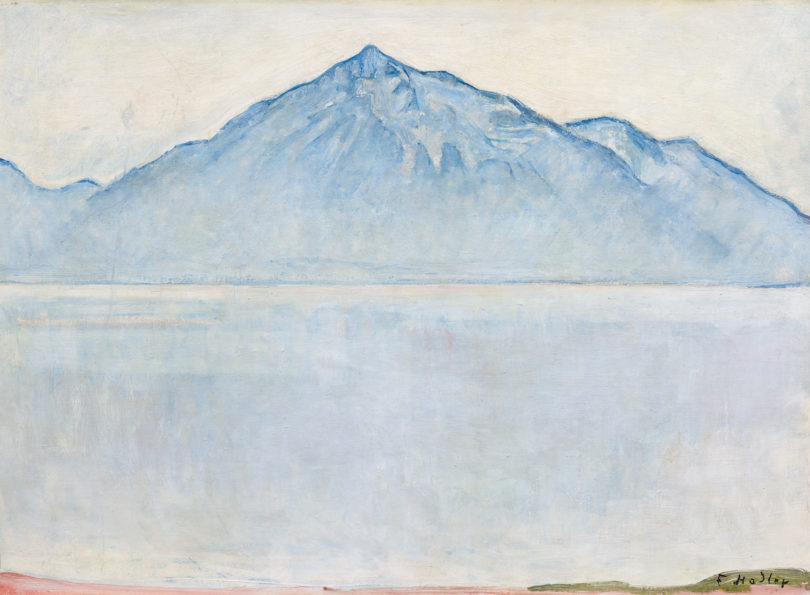 Auktionen 2020 Ferdinand Hodler „Thunersee mit Niesen“