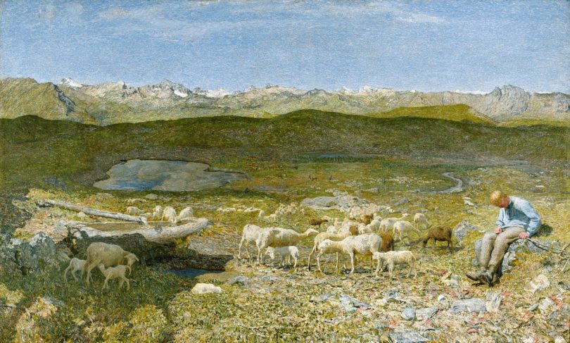 Giovanni Segantini Alpweiden