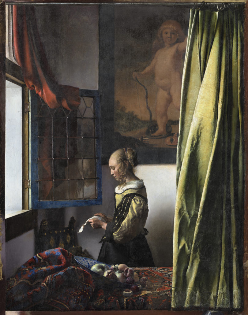 Vermeer Dresden Ausstellung Brieflesendes Mädchen Restaurierung