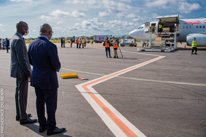 Flughafen von Cotonou Patrice Talon Restitution Cotonou