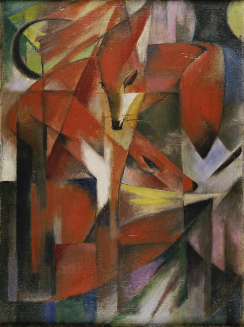 Franz Marc Füchse Restitution