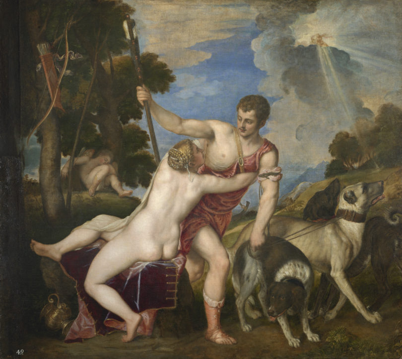 Tizian Venus und Adonis