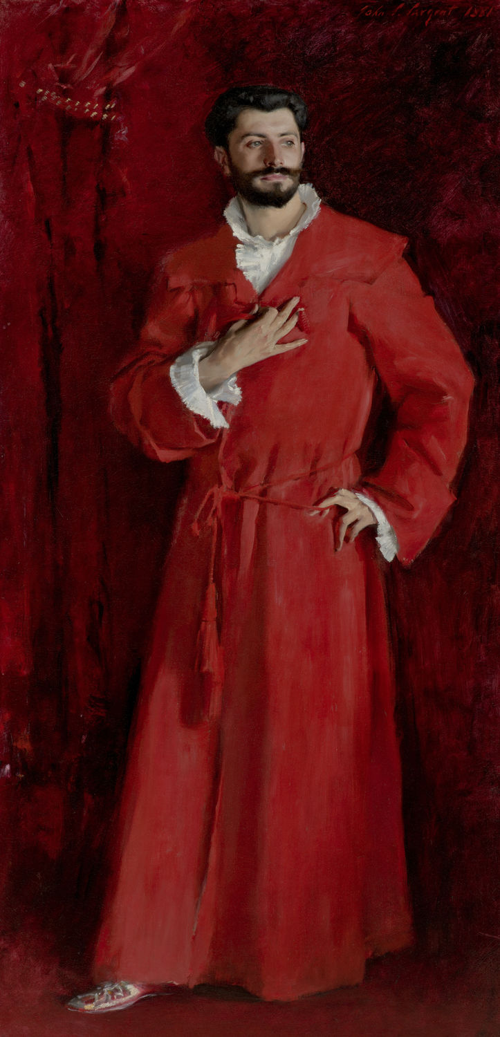 Dr. Pozzi at Home John Singer Sargent Daniel Schreiber