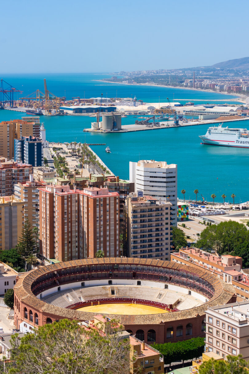 Gibralfaro Hafen Arena Málaga