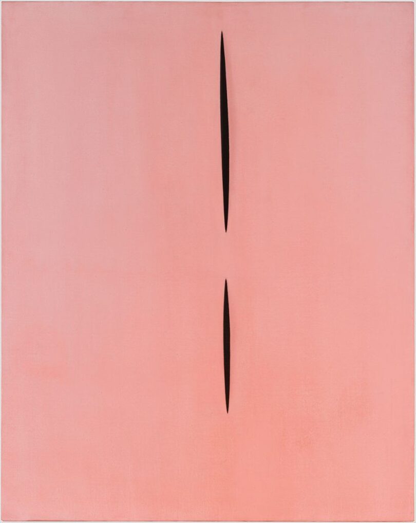 Lucio Fontana Concetto spaziale Attese