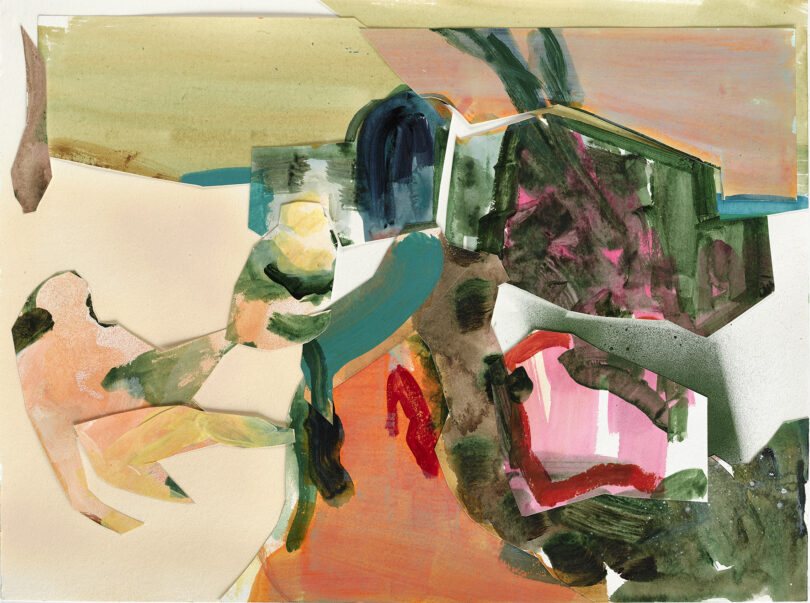 Heike Gallmeier Collage Blick/Bild Studie 2022