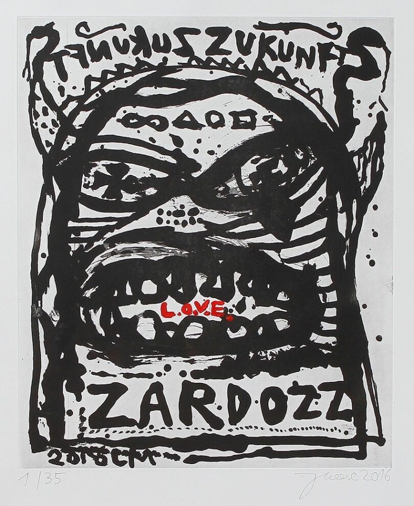 Jonathan Meese Zardoz Edition Artflash