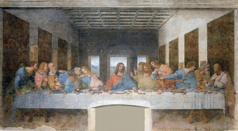 Symmetrie Leonardo da Vinci Abendmahl