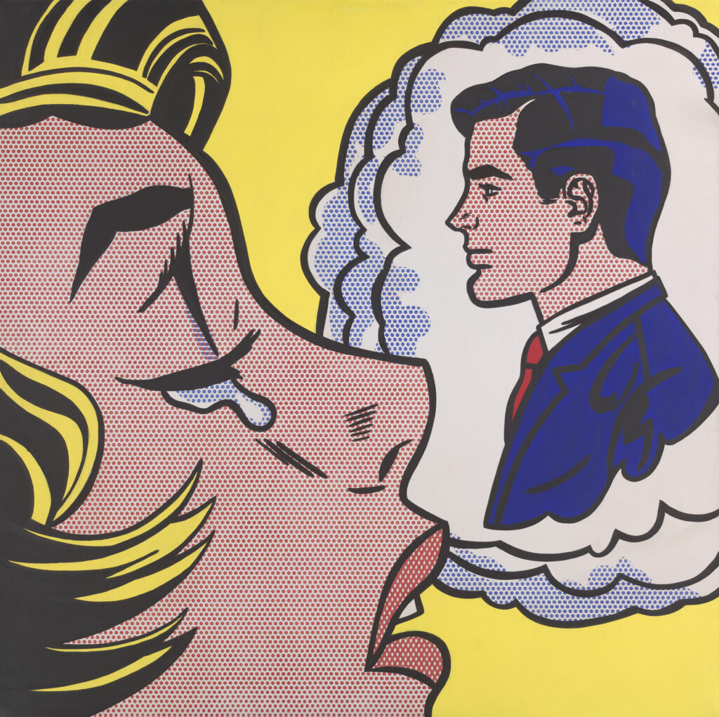 100 Ans De Roy Lichtenstein ART DU MONDE Nouvelles Du Monde   Roy Lichtenstein Thinking Of Him 1963 1024x1021 