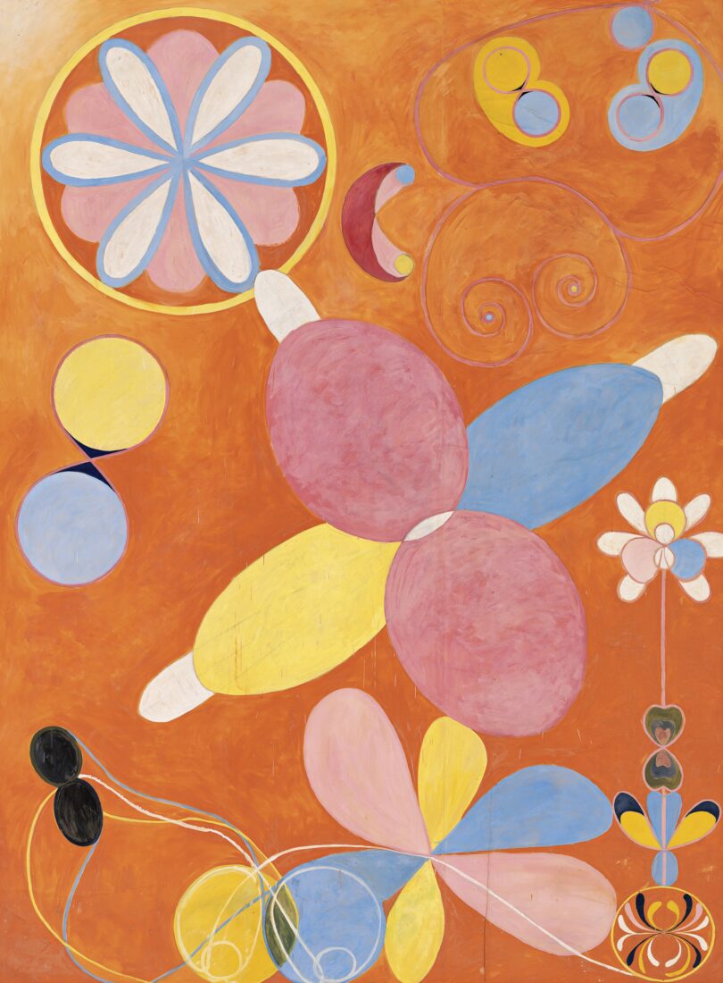 Zeit des Aufbruchs: 1907 malte Hilma af Klint ihr abstraktes Bild „Die Zehn Größten. Nr. 4“. © The Hilma af Klint Foundation