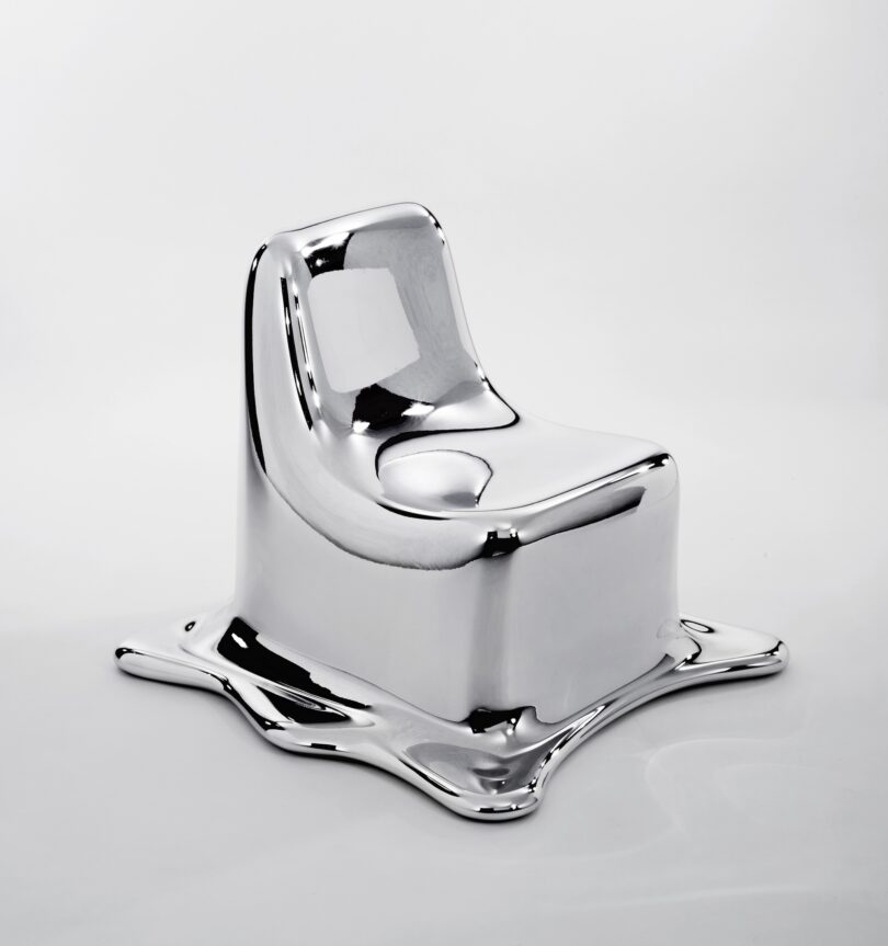 Ein Stuhl zum Schmelzen: „Melting Chair“ von Philip Aduatz (2011)