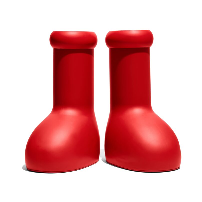 Schuhe, die viral gehen: „Big Red Boots MSCHF 14“