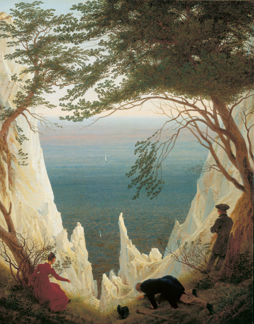 Caspar David Friedrich Kreidefelsen auf Rügen