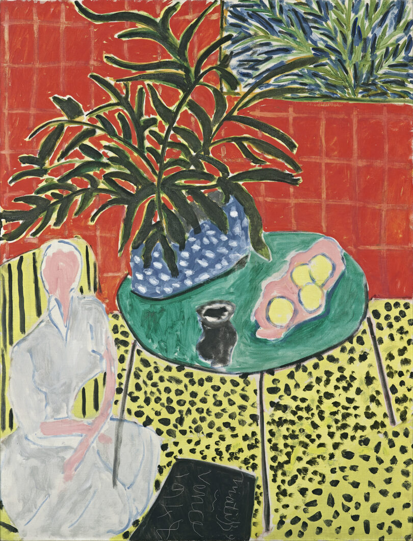 Henri Matisse, Intérieur à la fougère noire (Interieur mit schwarzem Farn), 1948