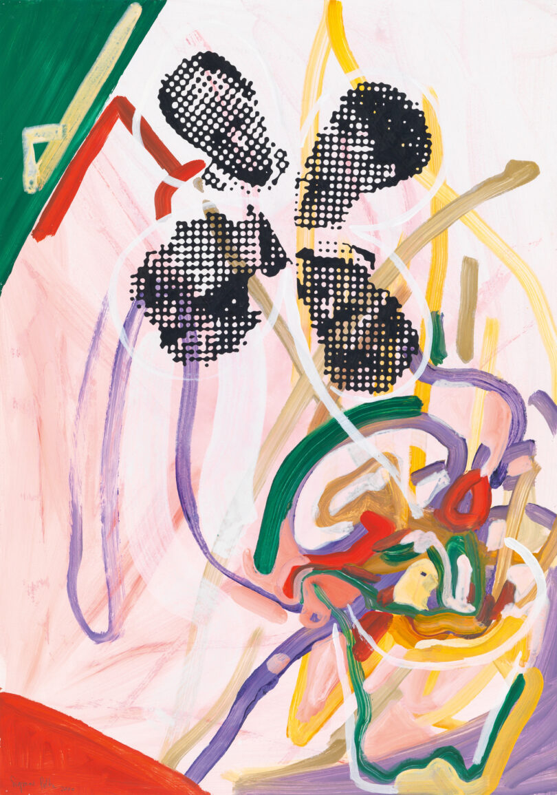 Sigmar Polke „Kleeblatt“ (2000)