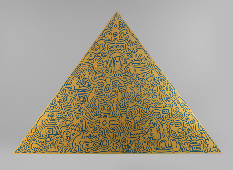 Keith Haring, „Pyramid“, 1989