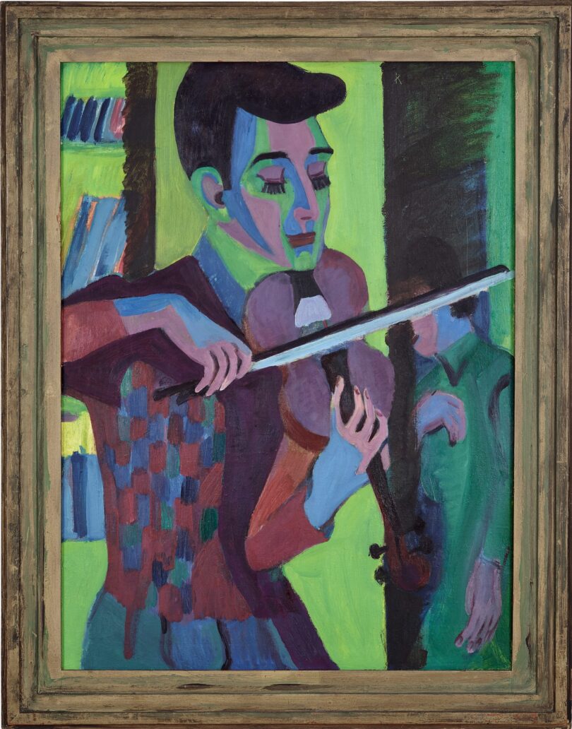 Ernst Ludwig Kirchner „Der Geiger Häusermann I“ von 1927