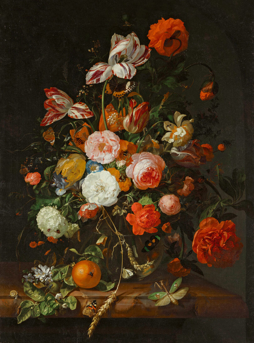 Rachel Ruysch, „Blumenstrauß“ von 1708