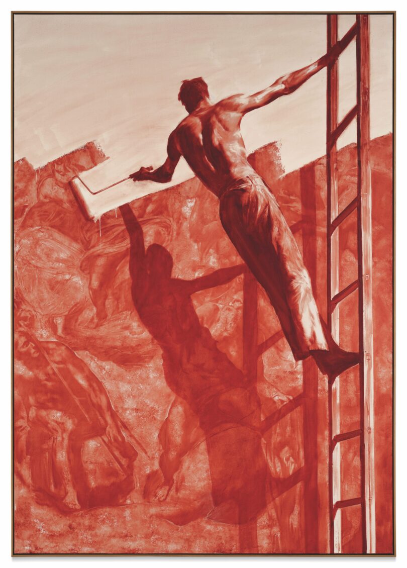 Mark Tansey „Triumph Over Mastery II“ verkauft bei Sothebys am November 9, 2023 für 11,824,500 USD